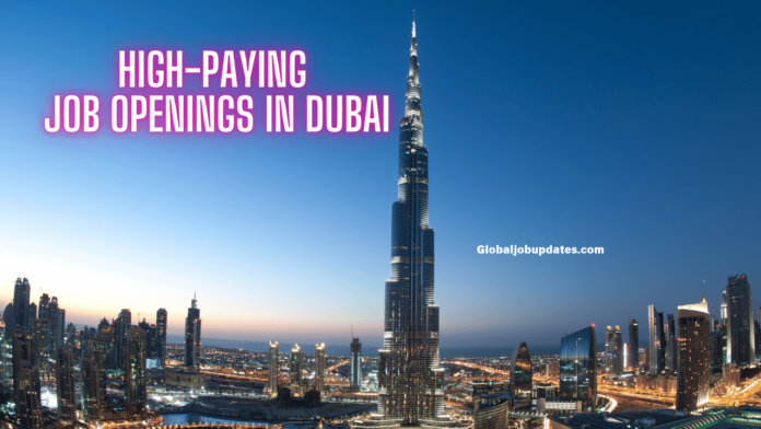 High-Paying Job Openings in Dubai