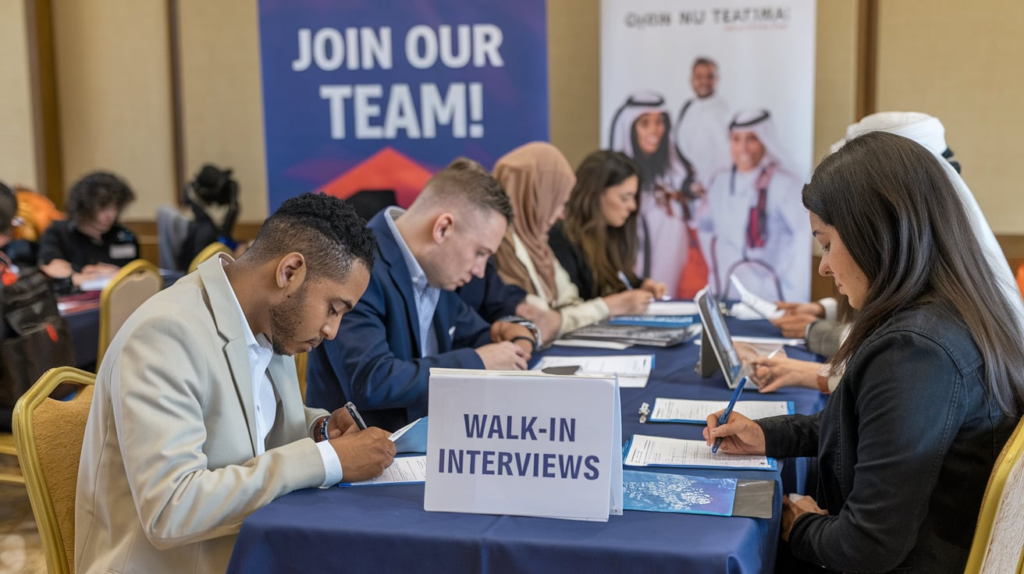 Walk In Interviews In Dubai